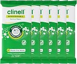Clinell Universal Biodegradable Cleaning Wipes Pack 6 x 60 360 Total view 1