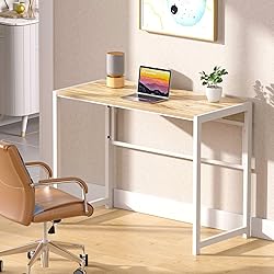 GreenForest Folding Desk for Small Spaces, 39.4 in