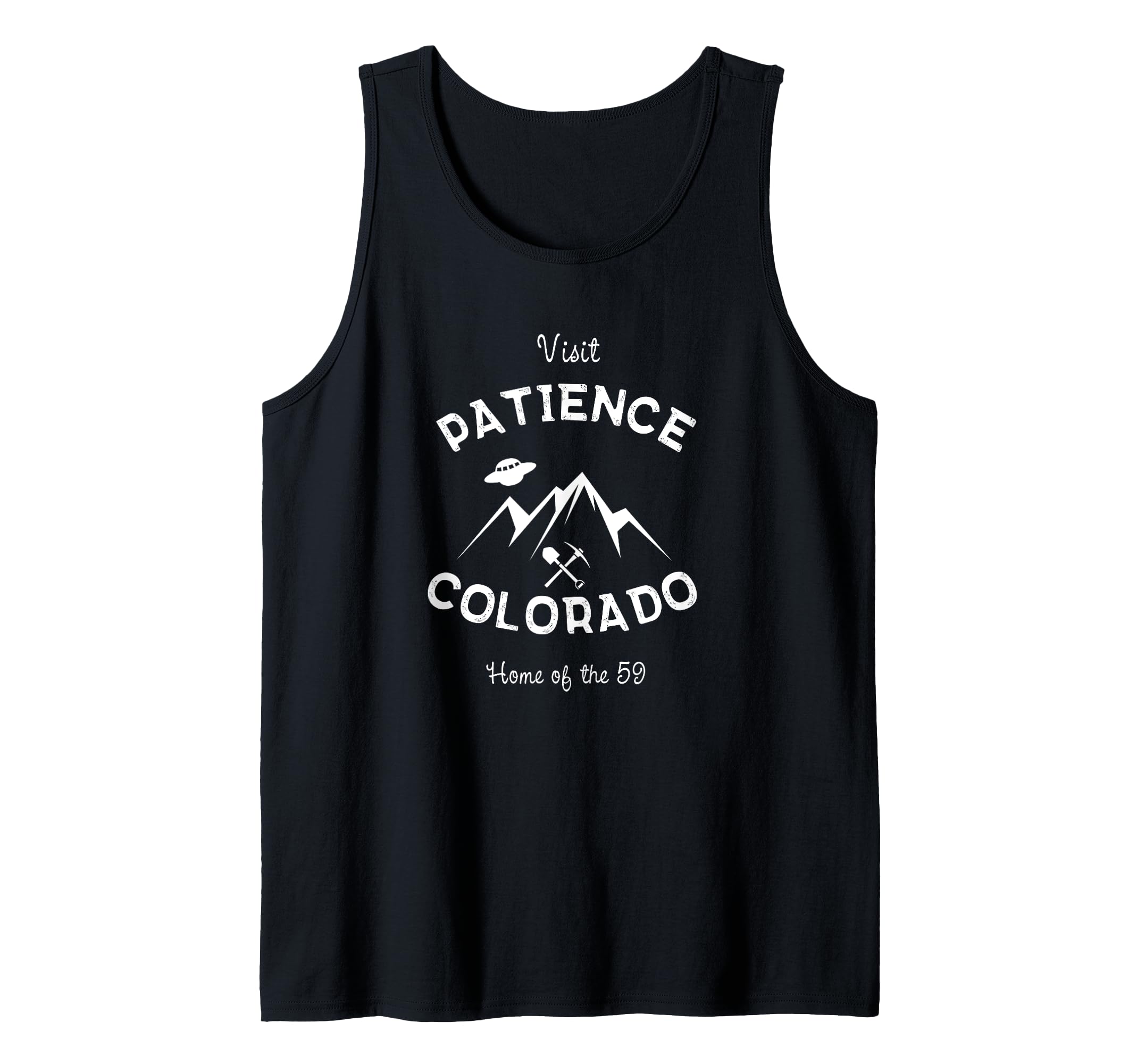 Photo 1 of (womens) The Original "Visit Patience Colorado" (Resident Alien) Tank Top XL