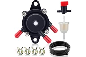 HIPA 24 393 04-S 24 393 16-S Fuel Pump Compatible with Kohler CH17-CH25 CV17-CV25 CH730-CH740 CV730-CV740 17HP-25HP Small Engine Fuel Pump Lawn Mower Replace 808492 808656 Vacuum Pump