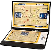 Keweis Basketball Coaching Board Coaches Clipboard Tactical Magnetic Board Kit with Dry Erase, Marker Pen and Zipper Bag (Basketball Board) (Basketball Coaching Board) (Basketball Coaching Board)