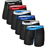 Hanes Men
s Underwear, Stretch Cotton Boxer Briefs for Men, Moisture-wicking, Multi-Pack