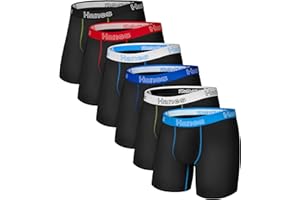 Hanes Men's Underwear, Stretch Cotton Boxer Briefs for Men, Moisture-wicking, Multi-Pack