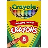 Crayola Classic Color Pack Crayons, Tuck Box, 8 Colors