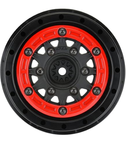 PRO LINE MOAB XL AXIALビードロックホイール Amazon.com: Pro-Line Racing Impulse Pro-Loc Black Wheel w/Gray