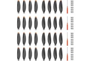 YETEETH (32Pcs) Propellers for DJI Mini 4K/Mini 2/Mini 2 SE/Mini SE,Drone Propellers Replacement Parts Orange Props for DJI Mavic Mini/Mavic Mini 2,Low Noise Quick Release Blades for DJI Mini 4K Accessories