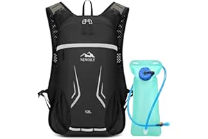 NEWHEY Hydration Backpack Hydration Pack with 2L Water Bladder Water Backpack for Men Women Hydration Bag Hiking Daypack for 