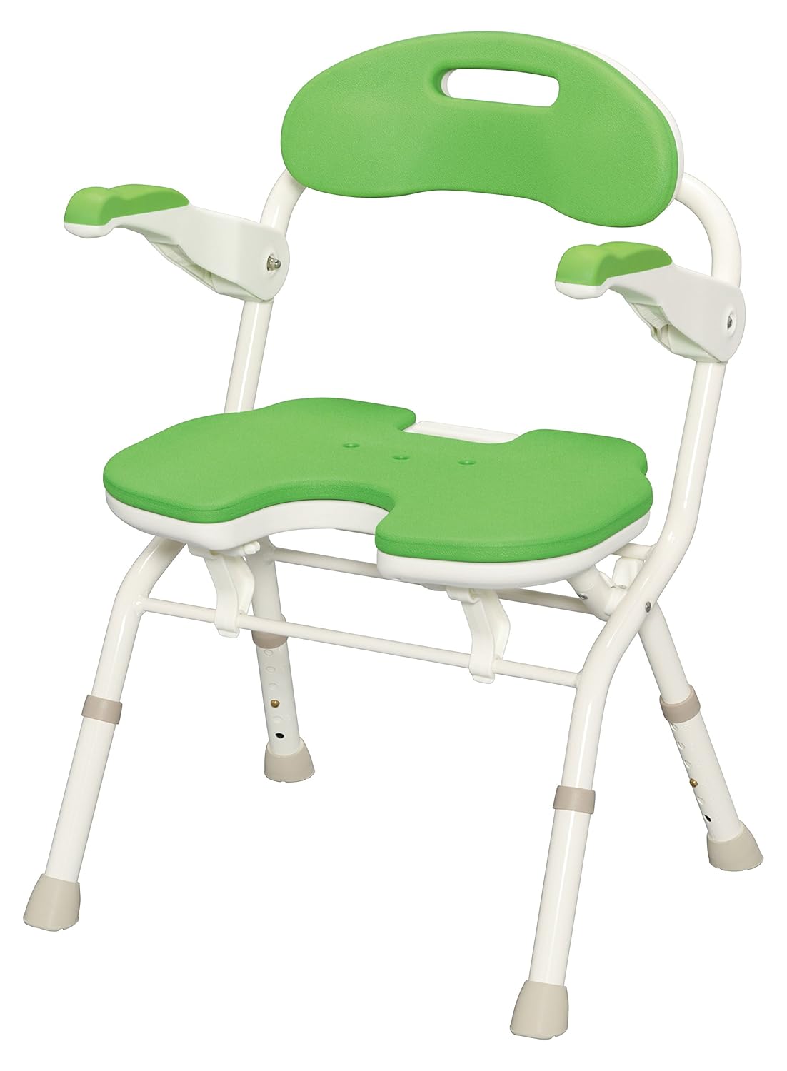 日本全国送料無料 アロン化成 安寿 折りたたみシャワーベンチ Fu グリーン Bb1h8 グリーン 172 11 30 108 81