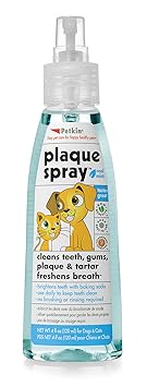 Petkin Plaque Spray, 4-Ounce, 120 ml