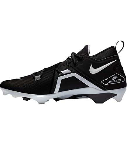 Nike Alpha‎ Menace 4 Elite Football Cleat Black/Smoke FD7036-001 Men\'s 9.5 NEW Nike Alpha Menace 4 Elite Football Cleat Black/Smoke FD7036  main image 4