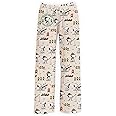 Snoopy Pajama Pants - Comfy Lightweight Unisex Bottoms Ultra Soft Lounge Pants Men Women | Peanuts Novelty Loungewear (S-XXL)