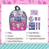 Townley Girl L.O.L. Surprise Makeup Backpack Set with Lip Balm Nail Polish view 2