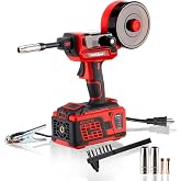 CraftZone Handheld MIG Welder | Easy Operation Flux Core Welder with Overheat &amp; Voltage Protection, Portable Gasless Handheld Gun | Lightweight 110V for Home DIY &amp; Auto Repair