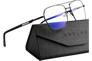 ANYLUV Blue Light Glasses Men/Women, Blue Light Blocking Glasses, Computer Screen Blocker Eyes Protection Glasses