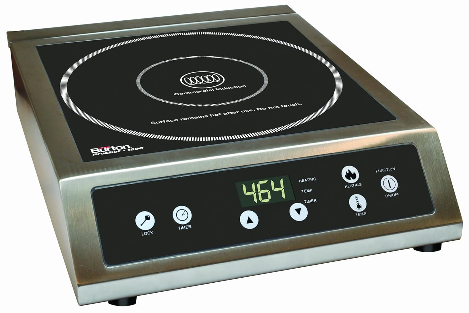 Athena Max Burton 6500 Prochef 1800 Watt Commercial Induction
