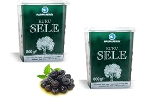 MARMARA BLACK OLIVES Marmarabirlik Turkish Naturally Dehydrated Black Olives - 815g - Pack of 2 Tubs New ! زيتون أسود تركي - عطون أسود