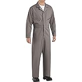 Red Kap mens Zip-front Cotton Coverall