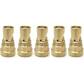DS-1 Gas Diffuser Small Centerfire for Bernard BTB MIG Welding Gun (5-PK)