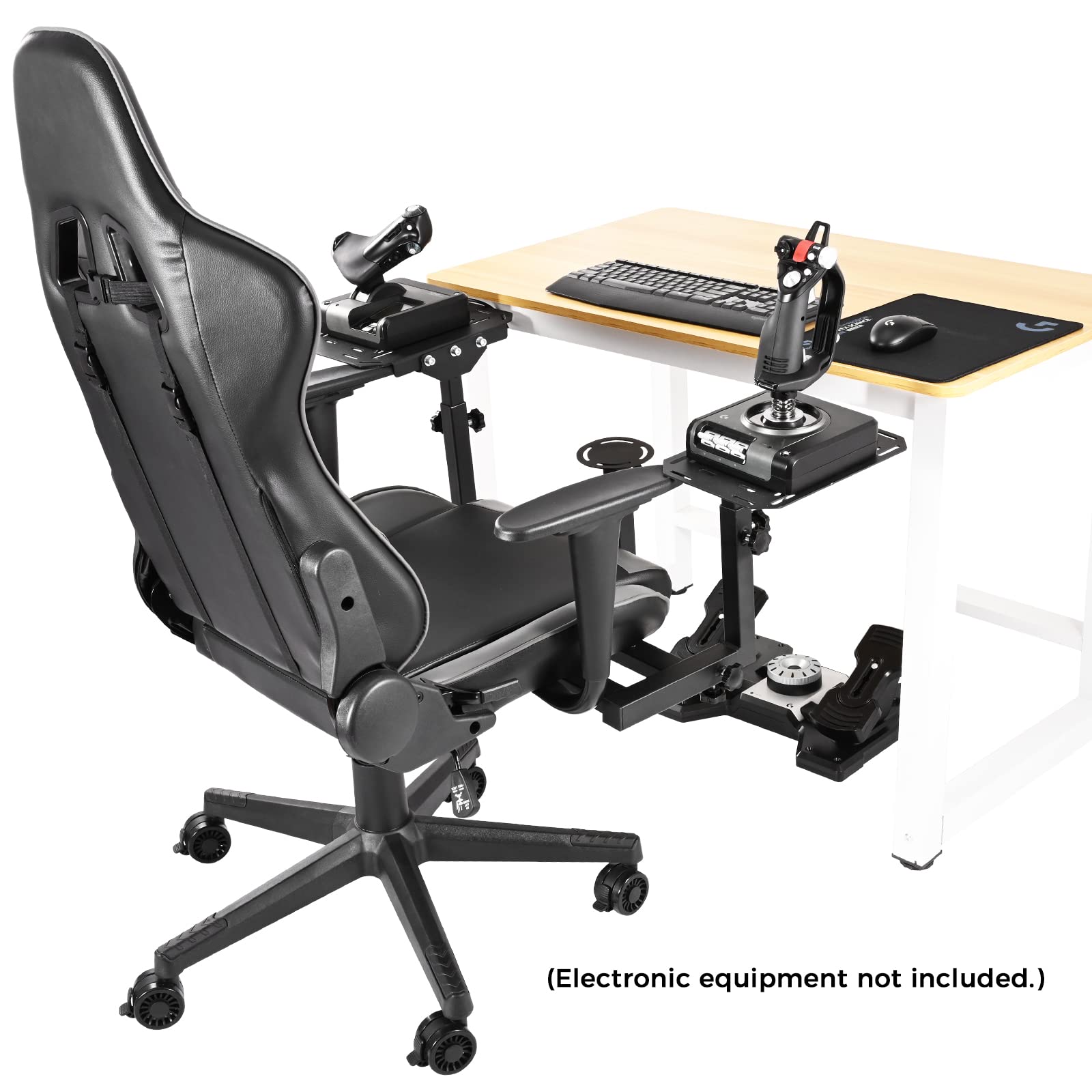 Marada Flight Joystick Hotas Mount With Chair Adjustable Compatible