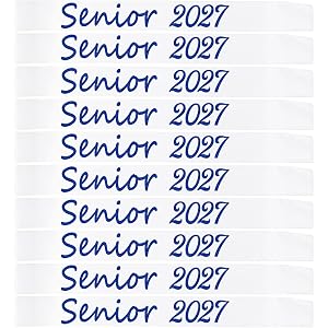 Ashaqshnglee Senior Sash 2027 Satin Sashes Glitter Letters Graduation Sash Finally Graduated Senior Cheer Sash Party Supplies