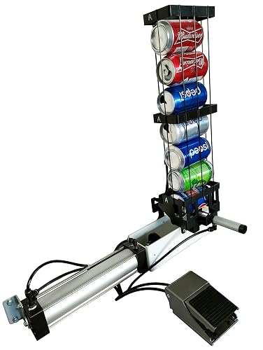 Aluminum Can Crusher, Pneumatic Cylinder Air Powered