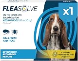 Naqua FleaSolve Medium Dog Spot-On 1 x Pipette Flea & Tick Treatment