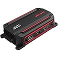 JVC KS-DR2001D 600W Mono Compact Digital Amplifier for Car, Marine, UTV & Motorsport Vehicles, Solid Corrosion-Resistant Aluminum Chassis, IPX6, IPX7 & IP6X Certified and Vibration-Proof