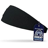 Hydra4 HydraSil Pro Sport Headbands | Lightweight and Breathable Headband Design for Athletes, Running, Gym, and Outdoor Workouts | H2 Flatweave, Midnight Blue Heather