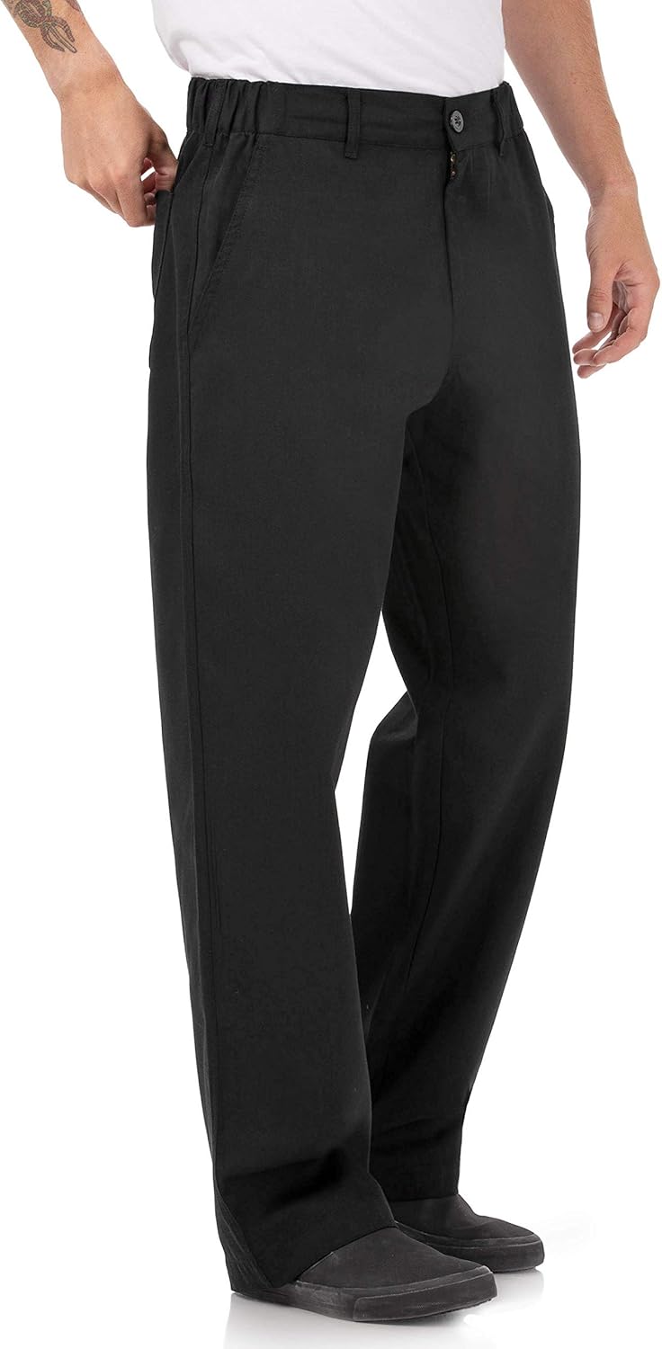 Chef Works Men's Professional Series Chef Pants at  Men’s Clothing store