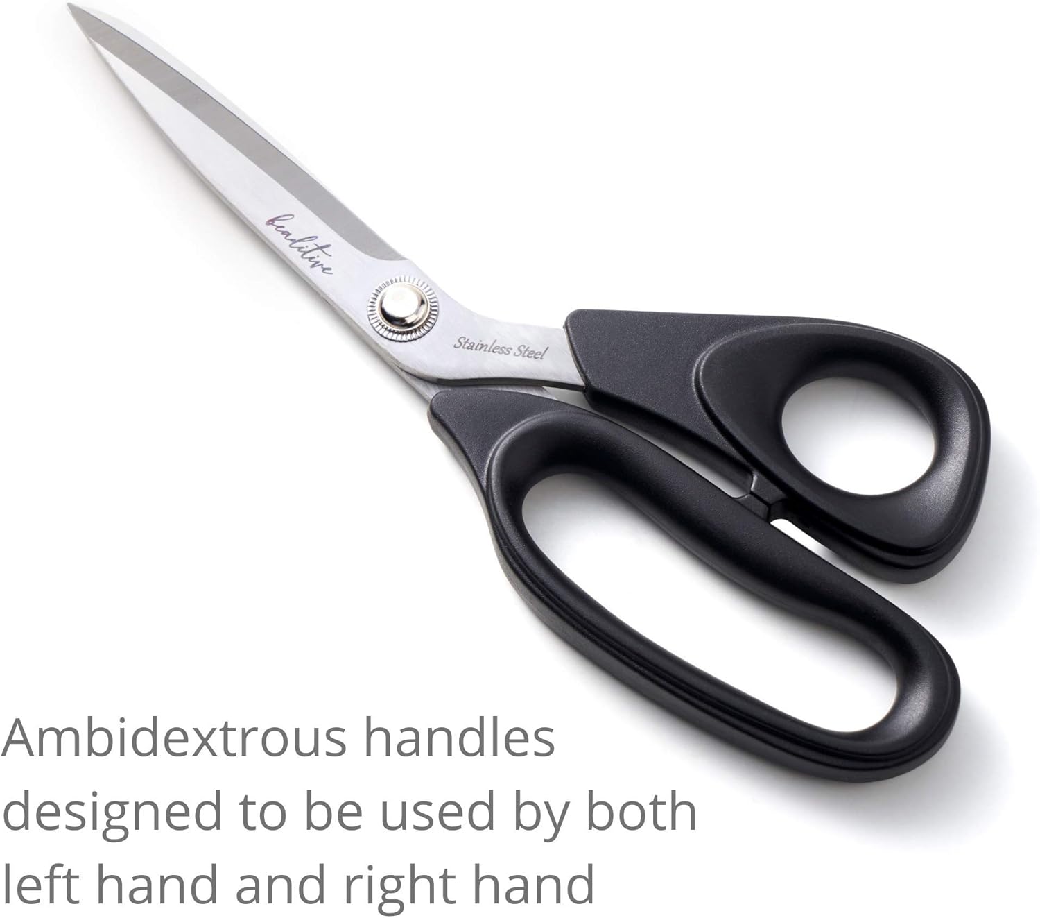 Beaditive Sewing Scissors - 8.5-Inch Stainless Steel Fabric Scissors - Professional Scissors for Easy Cloth Cutting & Quilting - Comfortable Craft Tailor & Dressmaker Shears: Home Improvement