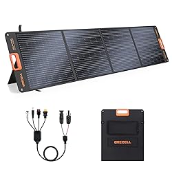 GRECELL 200W Portable Solar Panel for Power