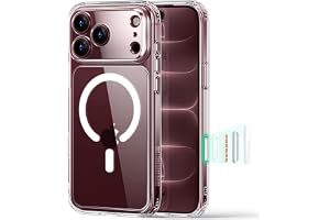 ESR Classic Hybrid for iPhone 17 Pro Max/18 Pro Max Case, Clear | Long-Lasting Anti-Yellowing, Ultra-Thin, Compatible with MagSafe, 3X Military-Grade Protection, Camera Control