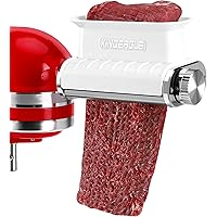 Meat Tenderizer Attachment for Kitchenaid Mixers, 3 Adjustable Thickness Settings, Dishwasher Safe Sturdy Beef Steak Processo