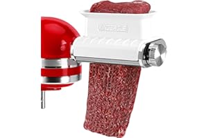Meat Tenderizer Attachment for Kitchenaid Mixers, 3 Adjustable Thickness Settings, Dishwasher Safe Sturdy Beef Steak Processo