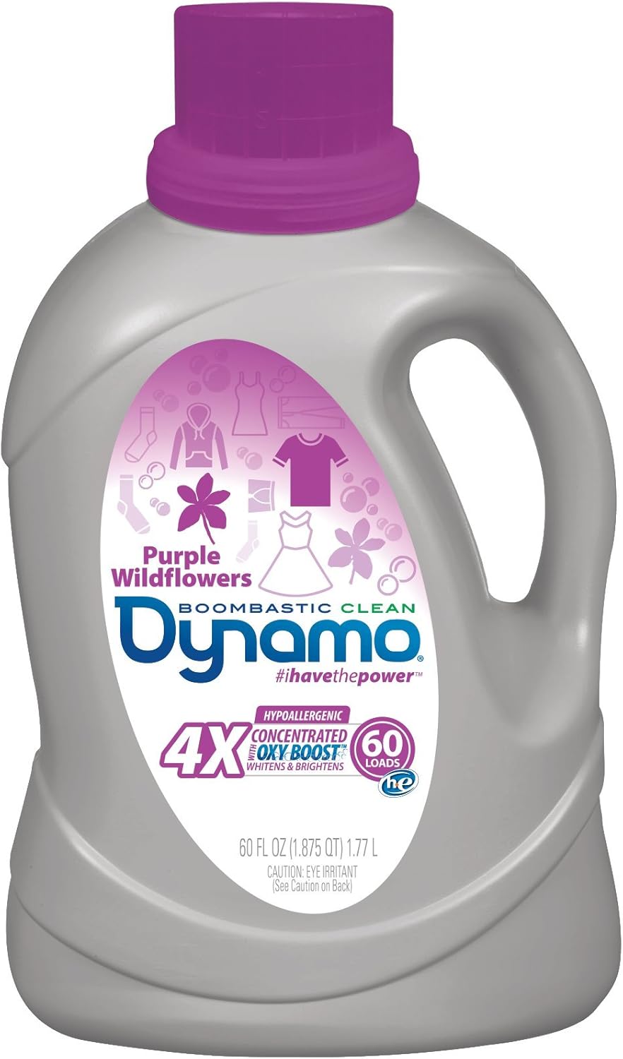 Purple Wildflowers Oxygen Boost Liquid Laundry Detergent by