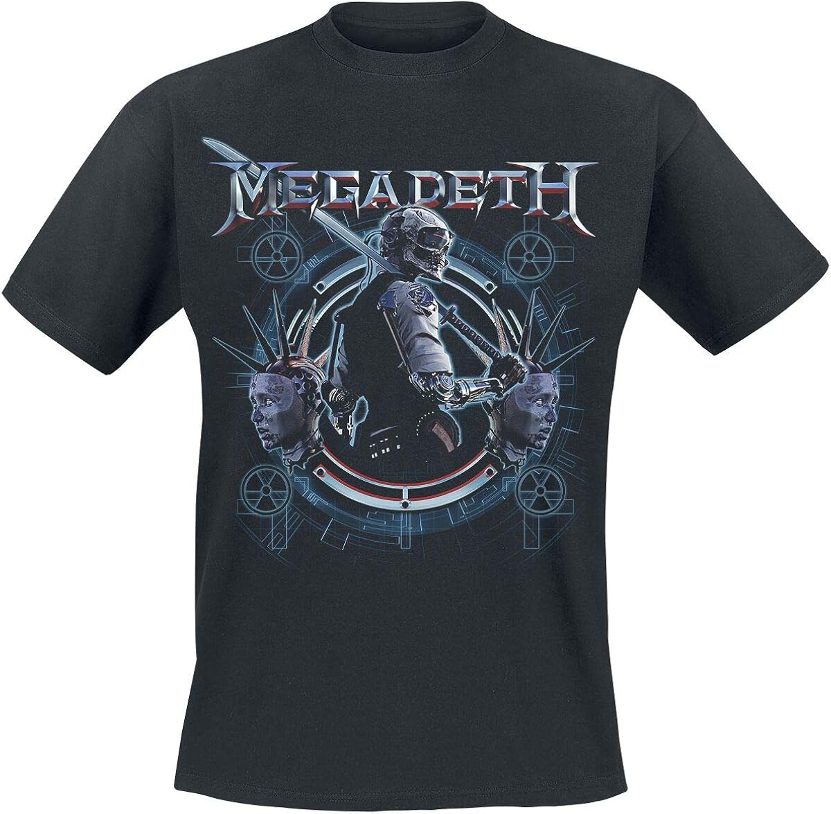 Megadeth Dystopia Männer T-Shirt schwarz Band-Merch, Bands: Amazon.de