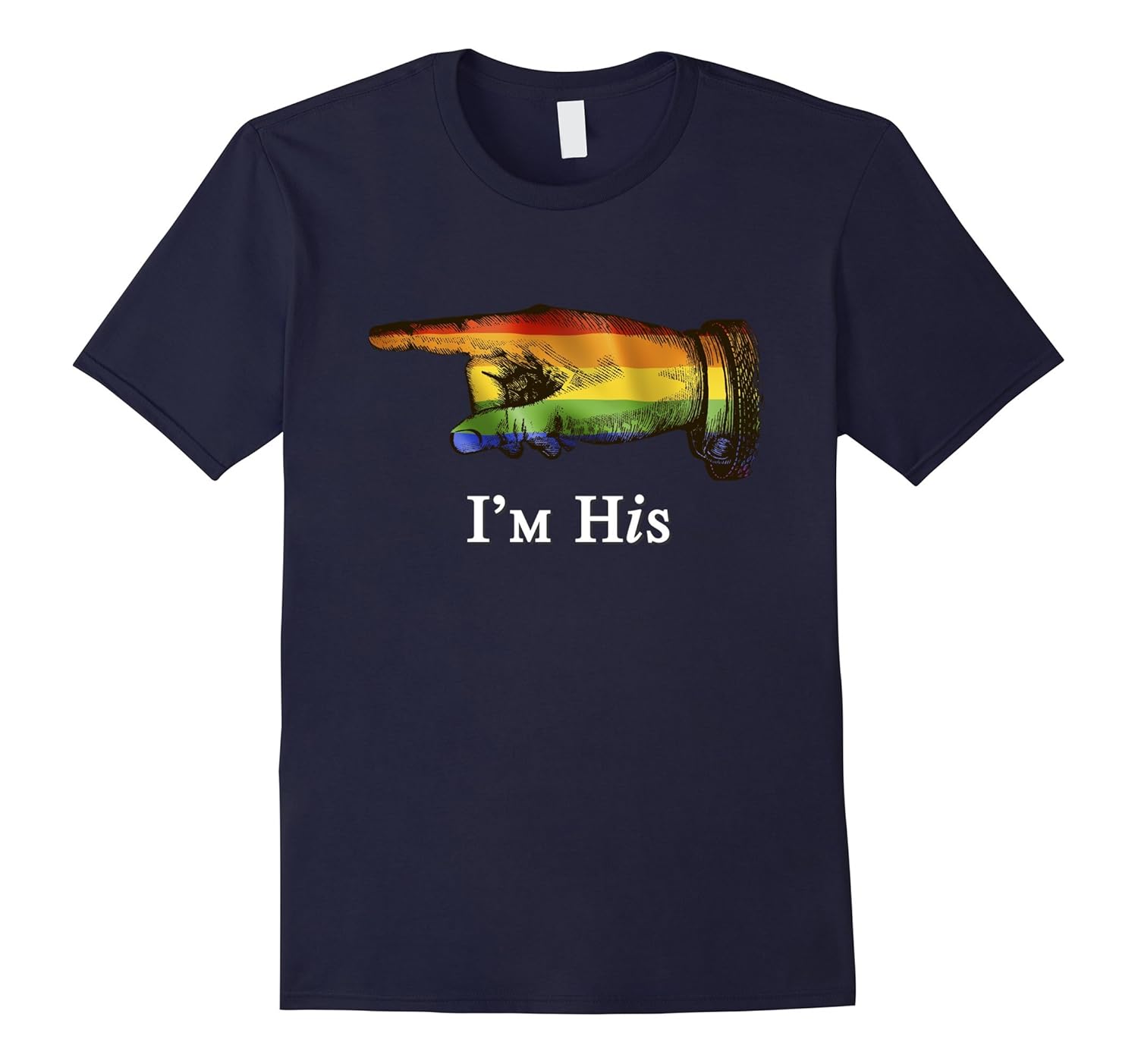 I'm His Gay Couple T-Shirt - He's Mine Matching Shirt-ANZ