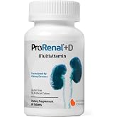 Nephroceuticals ProRenal+D Kidney Multivitamin, Gluten Free, 90-Day Supply