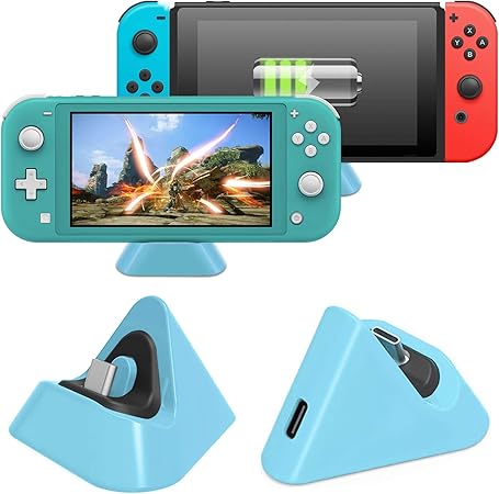 Meneea Ladestation Fur Nintendo Switch Und Switch Lite Amazon De Elektronik