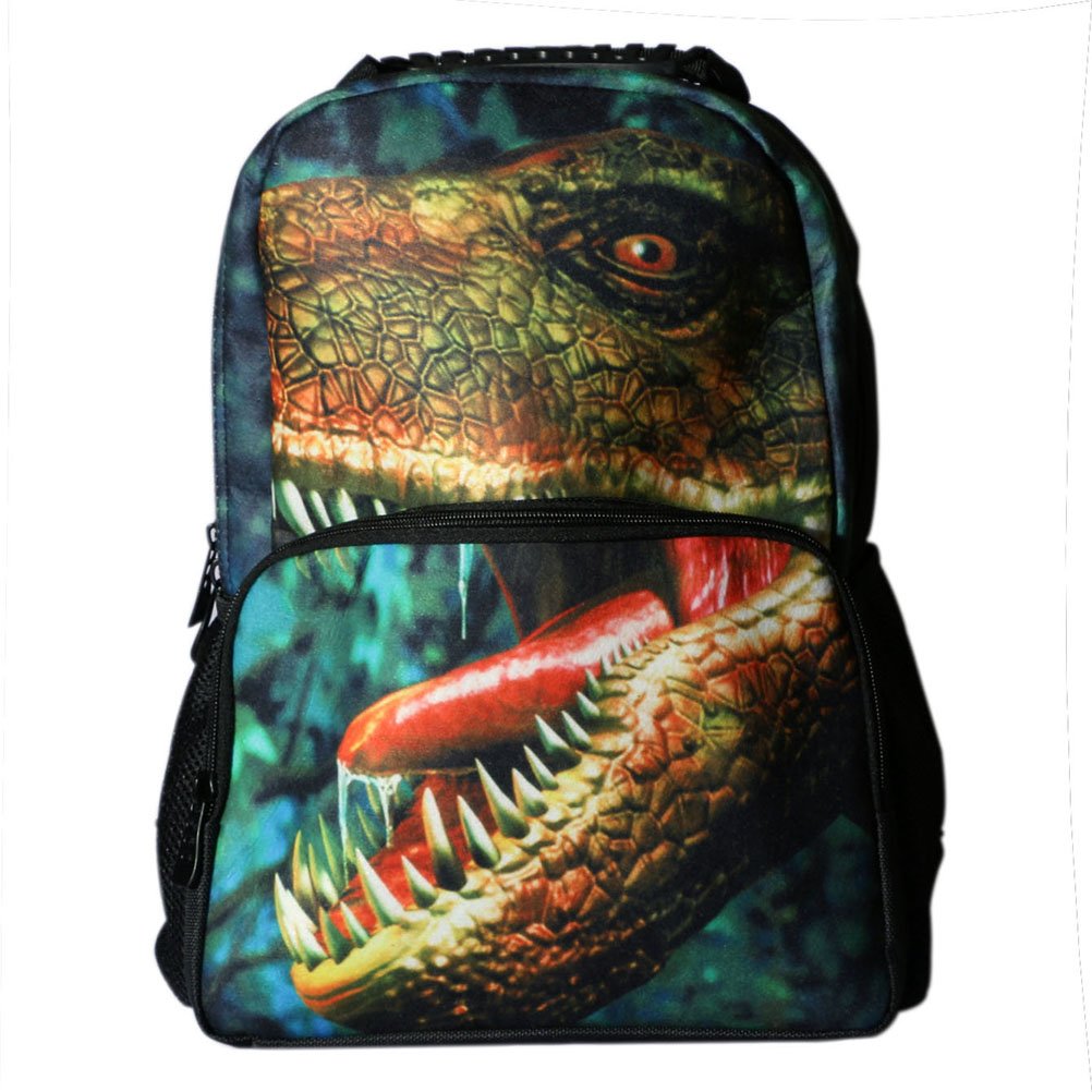 D Animal Print Mochila Escolar Bag Infantil Multifuncional Dinosaurio Multiple función Mochila