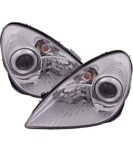Amazon.com: HEADLIGHTSDEPOT Chrome Housing Halogen Headlight