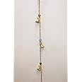 Beautiful Chime with Ten Polished Brass Bells about 1" High on a 40" String