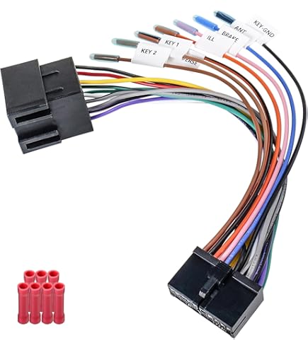 Sony, Arnés De Cableado De 16 Pines, Conector Estéreo De