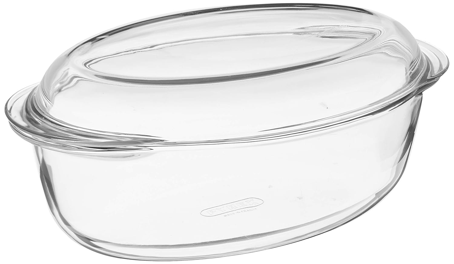 Pyrex Cazuela Oval 3,0L con Tapa Classic Vidrio, 6.42 cm: Amazon ...