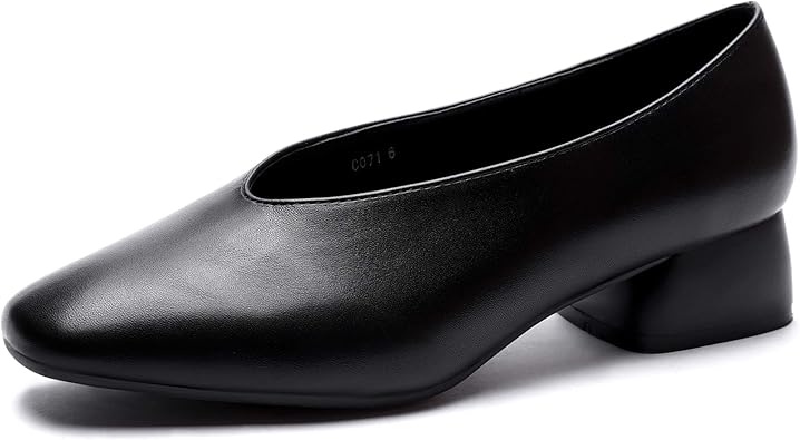 Black casual pumps Clearance
