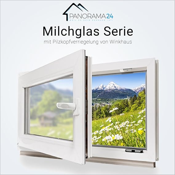 Kellerfenster Kunststoff Fenster Weiss Milchglas 2 Fach Verglasung 100x40 Cm Din Links 60mm Profil Verschiedene Masse Schneller Versand Amazon De Baumarkt
