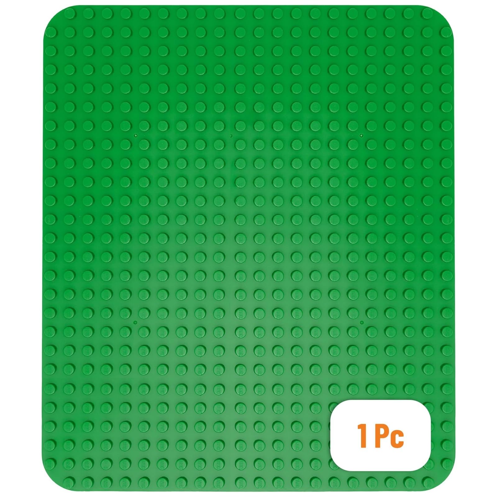 Premium construction board - compatible with building blocks from all leading brands - only suitable for stones with large nubs - 15 x 10.5 inches (38.1 x 26.7 cm)