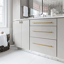 Goo-Ki Vintage Brass Drawer Handles 10 in