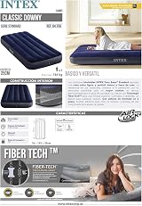 Intex Wave Beam Single Inflatable Airbed Multicoloured 191 cm view 8