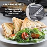 Tower Deep Fill Sandwich Maker 900W Extra Deep Non-Stick Plates T27013 view 3